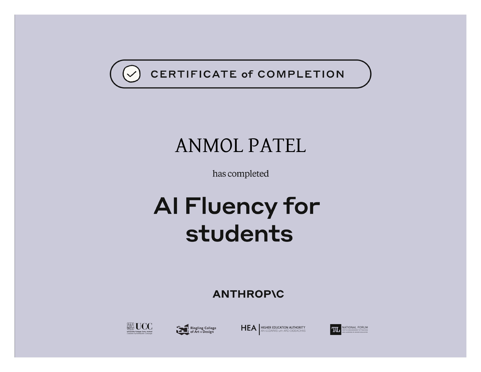AI Fluency for Students - Anthropic